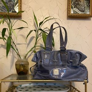 Dooney & Burke patent leather satchel